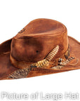 Side picture of Large sidewinder hat