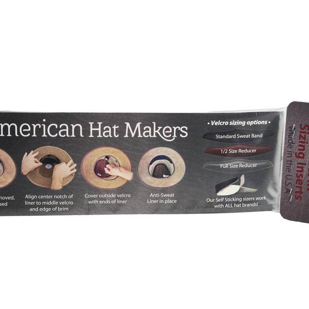 Assorted Sizer Pack with 1 Sweat liner and 2 Reducers made by America Hat Makers