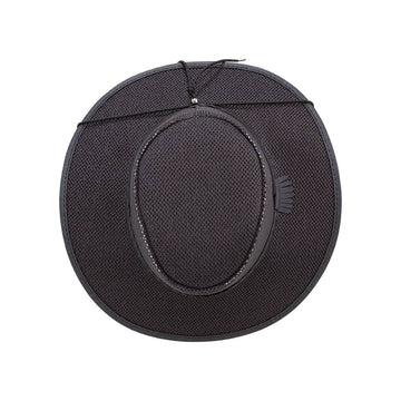 Soaker Black Mesh Sun Hat by American Hat Makers - Video