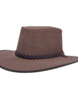 Soaker Brown Mesh Sun Hat by American Hat Makers