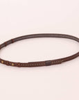A side view of a Sonoma Brown Hat Band 