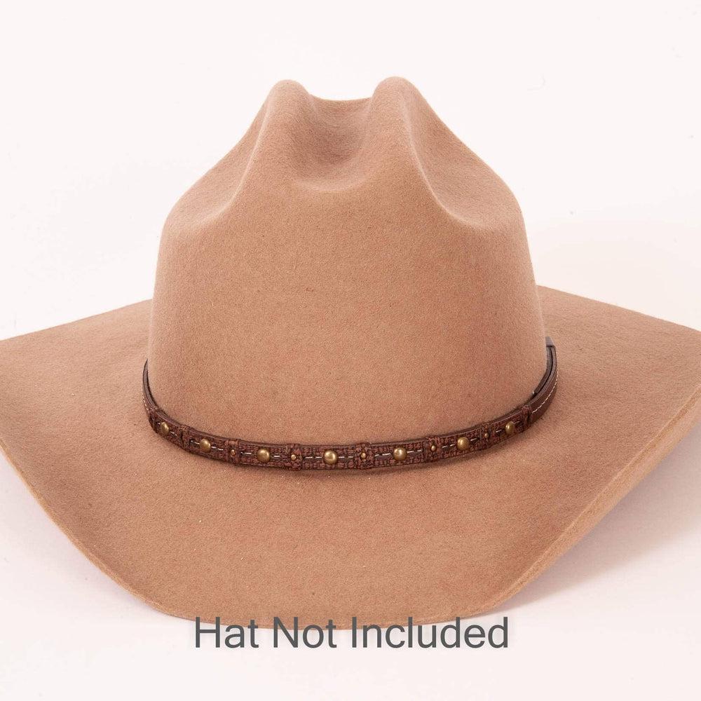 Sonoma Brown Hat Band on a brown felt hat