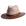 An angle left view of oatmeal color summit felt fedora 