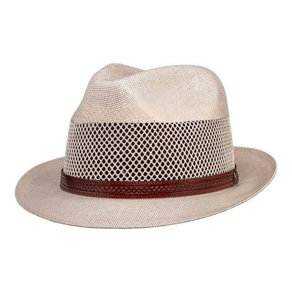 Tuscany | Mens Fedora Firm Straw Trilby Hat – American Hat  display picture 1
