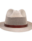Tuscany Straw Fedora Hat Cream