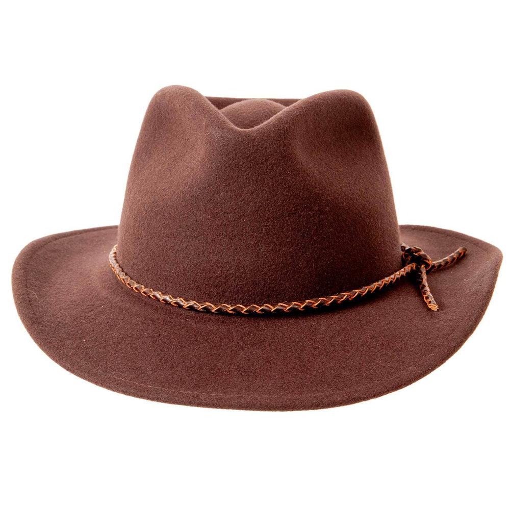 Walker Brown Felt Hat by American Hat Makers
